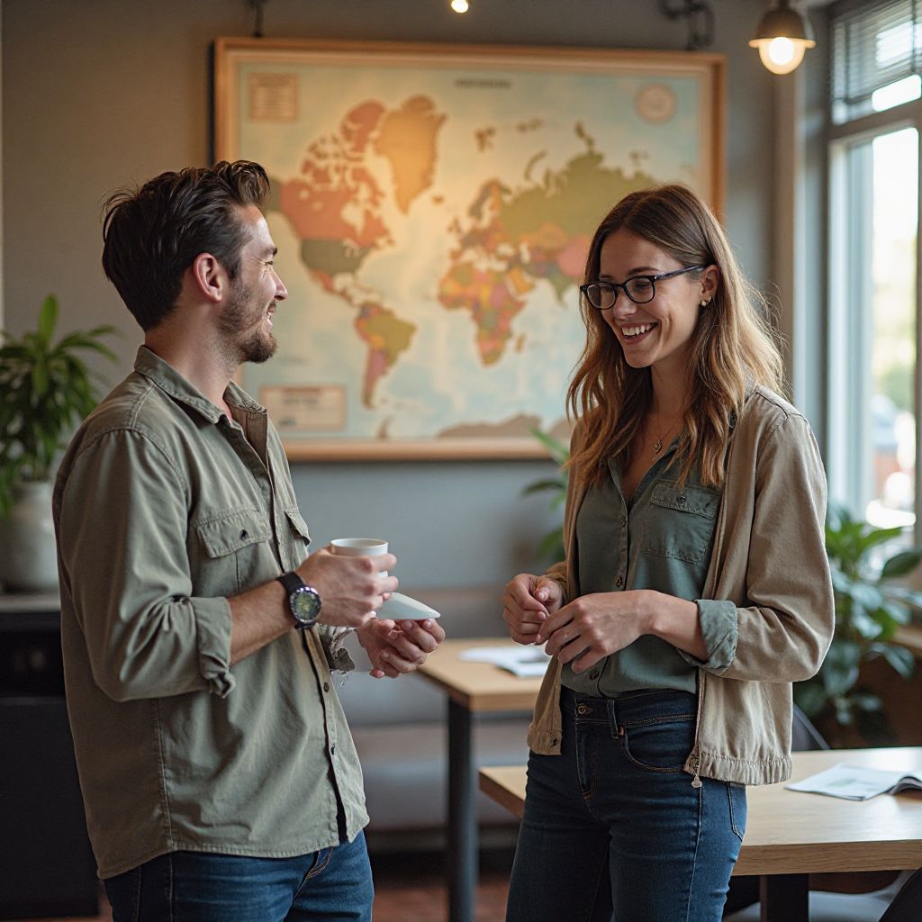 Original founders at company launch event