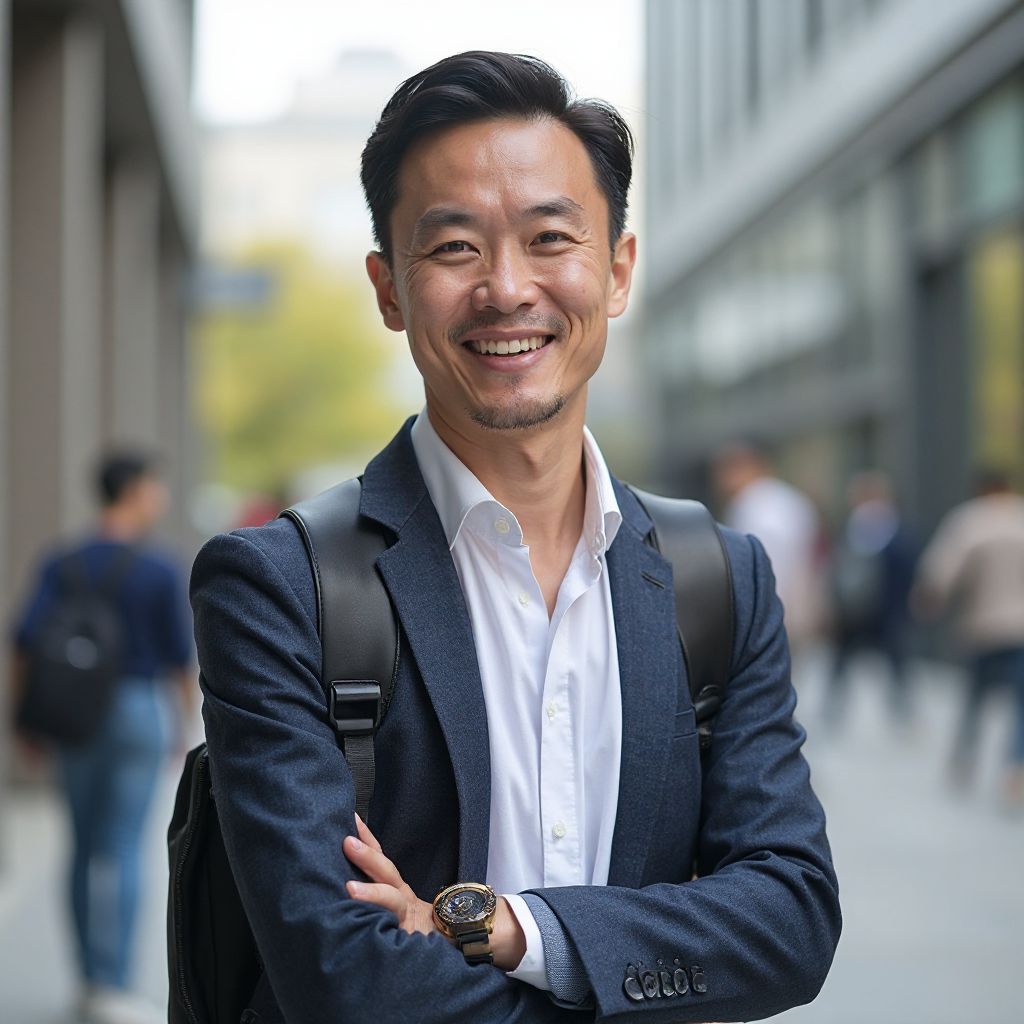 Portrait of James from Australia